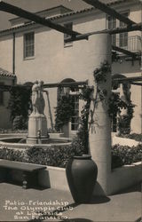 Patio Friendship The Olympic Club at Lakeside San Francisco, CA Postcard Postcard Postcard