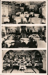 The State's Restaurant including multiple views of the Indian Grill, the Apple Orchard dining room and the Main Room San Francis Postcard