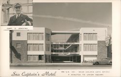 Sea Captain's Motel San Francisco, CA Postcard Postcard Postcard