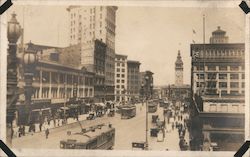 Market Street San Francisco, CA Postcard Postcard Postcard