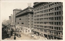 Market Street at Geary San Francisco, CA Postcard Postcard Postcard