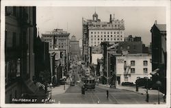 California St. Postcard