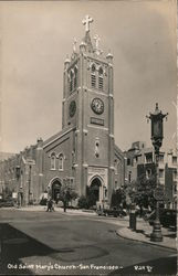 Old Saint Mary's Church, San Francisco Postcard