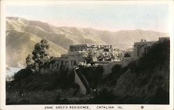 Zane Grey's Residence Postcard