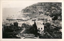 P.K. Wrigley Residence, Catalina Island Avalon, CA Island Photo Postcard Postcard Postcard