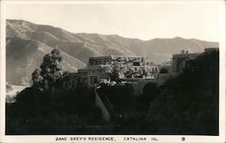 Zane Grey's Residence Postcard