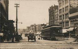 Grand Avenue Looking South Postcard