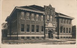 Lincoln School Hebron, NE Postcard Postcard Postcard