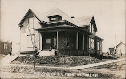 Private residence Walthill, NE Postcard Postcard Postcard