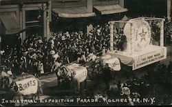 Industrial Exposition Parade - Burke Fitzsimmons Home & Co. Rochester, NY Postcard Postcard Postcard