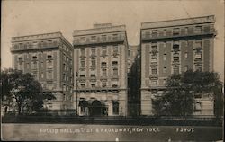 Euclid Hall, 86th Street & Broadway New York, NY Postcard Postcard Postcard