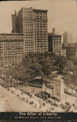 Altar of Liberty at Madison Square Park Postcard