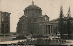 Chapel, Columbia University New York, NY Thaddeus Wilkerson Postcard Postcard Postcard