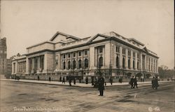 New Public Library Postcard