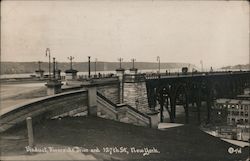 Viaduct, Riverside Drive and 127th Street New York, NY Thaddeus Wilkerson Postcard Postcard Postcard