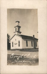 Congreegational Church Postcard