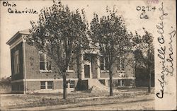 Cedarville College Library Ohio Postcard Postcard Postcard