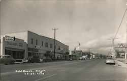 Downtown Gold Beach, OR Postcard Postcard Postcard