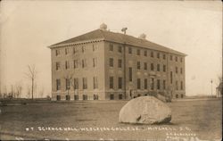 Science Hall, Wesleyan College Postcard