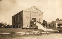 First Baptist Church El Campo, TX Postcard Postcard Postcard