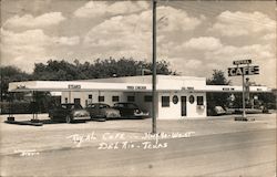 Royal Cafe - Hwy 90 West Del Rio, TX Postcard Postcard Postcard