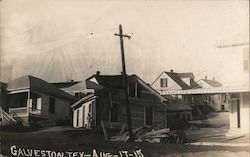 After Hurricane August 17, 1915 Postcard