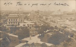 View of Galveston Texas Edworthy Postcard Postcard Postcard