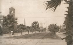 Street Scene Postcard