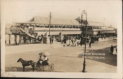 Breakers Bath House Galveston, TX Postcard Postcard Postcard