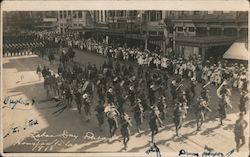 Labor Day Parade 1918 Houston, TX Postcard Postcard Postcard