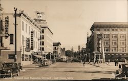 Capitol Avenue and Business District Cheyenne, WY Postcard Postcard Postcard