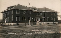 Hotel Higgins Glenrock, WY Smith Photo Postcard Postcard Postcard