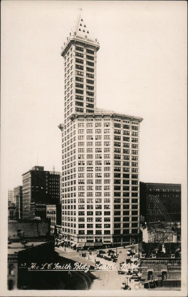 L.C. Smith Building Seattle, WA Postcard