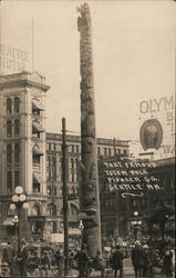 That Famous Totem Pole Pioneer Square Seattle, WA Postcard Postcard Postcard