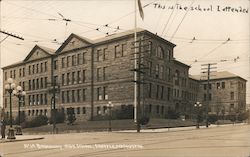 Broadway High School Postcard