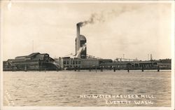 Weyerhauser Mill Postcard