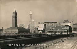 Seattle Railway Center Washington Postcard Postcard Postcard