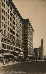 Street Scene Second Ave Postcard