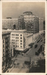 University Ave and Pine Street Postcard