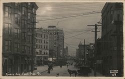 Fourth Avenue from Pine Street Seattle, WA Postcard Postcard Postcard