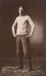 Frank Clark Football Postcard Postcard Postcard