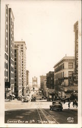 Looking East on 11th Tacoma, WA Postcard Postcard Postcard