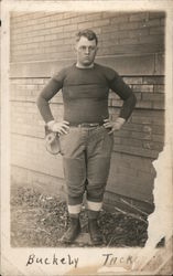 Football Player Buckely Postcard Postcard Postcard