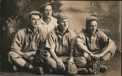 Cambridge Baseball Players 1904-1908 Postcard Postcard Postcard