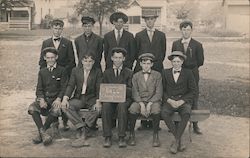 "Freshies" Baseball Team, Champtions 1912 Postcard