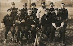 Waverly High Schoool Baseball Team Iowa Postcard Postcard Postcard