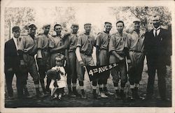 4th Avenue S.S. Baseball Team, Little Girl Mascot Denver, CO Postcard Postcard Postcard