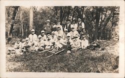 Baseball Team Postcard