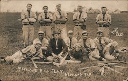 Newland Baseball Team Postcard