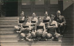 BHS Basketball Team 1913 Postcard